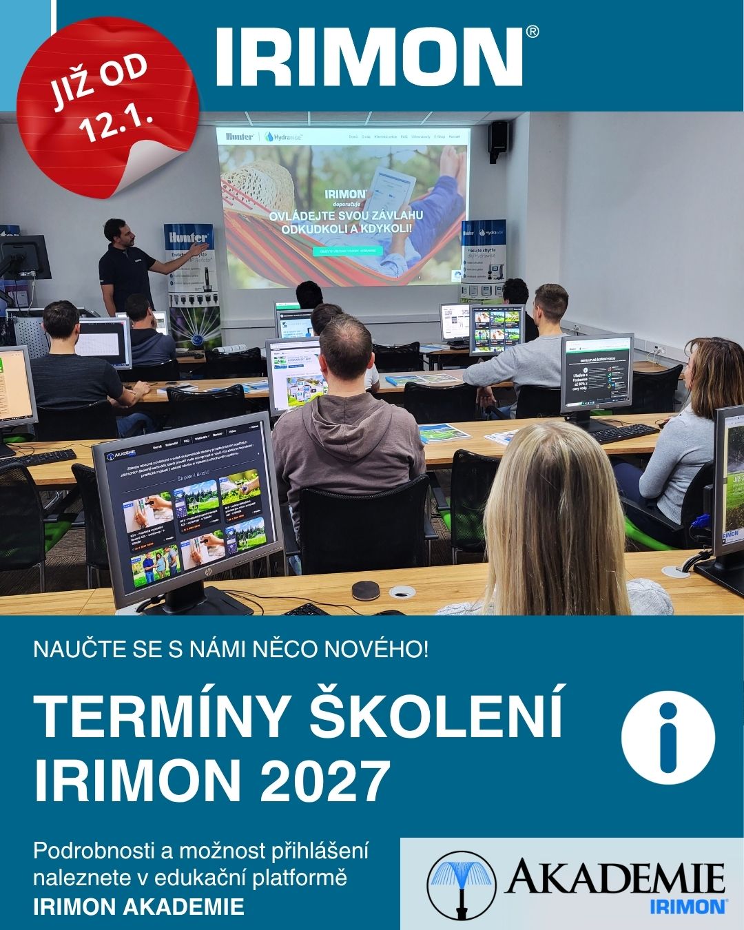 Irimon školení 2027